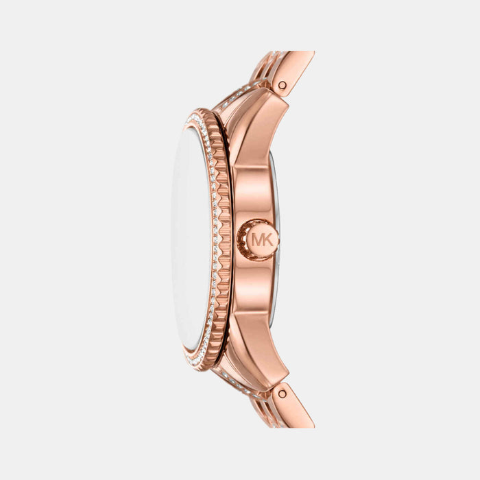 Bryant Women Quartz Rose Gold Dial Analog Stainless Steel Watch MK7541