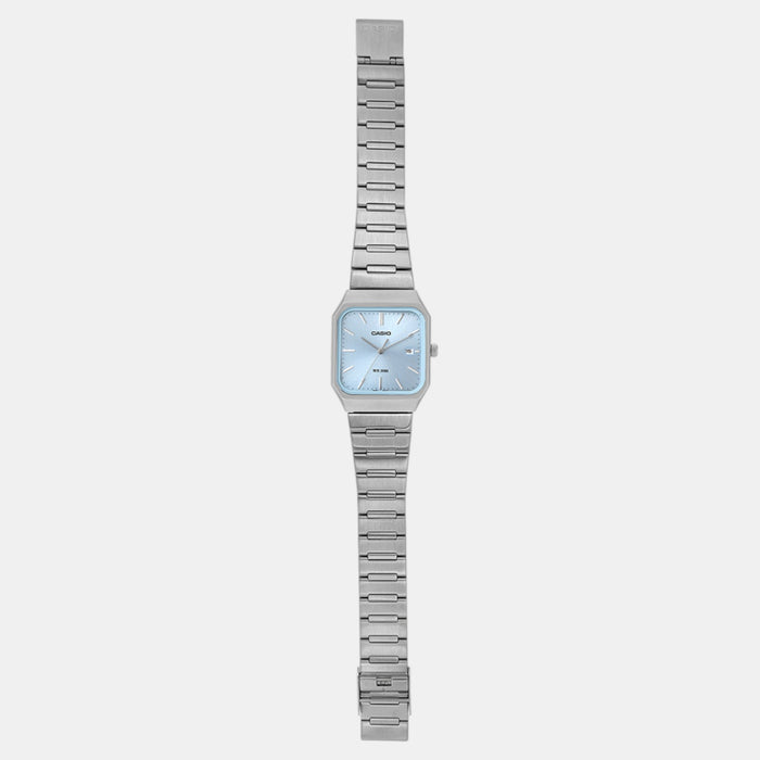 Enticer Men Quartz Blue Dial Analog Stainless Steel Watch A2467
