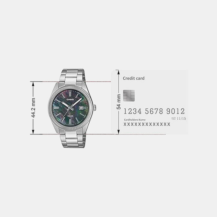 Enticer Men Quartz Multicolour Dial Analog Stainless Steel Watch A2489