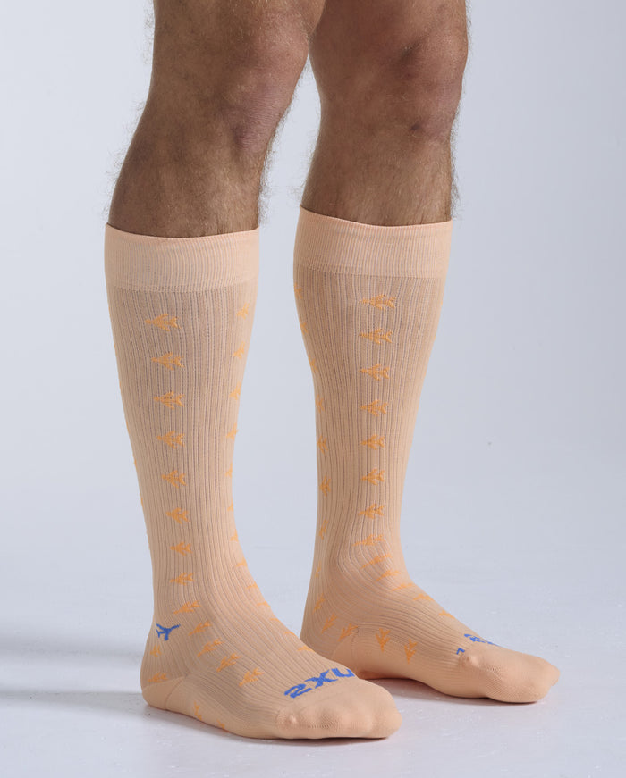 Fuzzy Peach/Nebula Blue