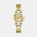 Gb Ginger Women Quartz Champagne Dial Analog Stainless Steel Watch Gw0869L4