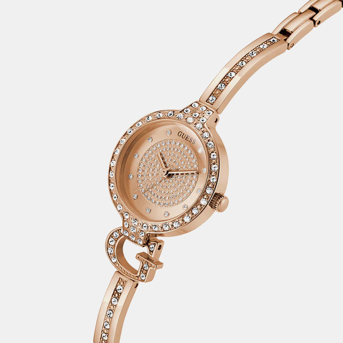 Gb Giselle Women Quartz Rose Gold Dial Analog Stainless Steel Watch Gw0929L3