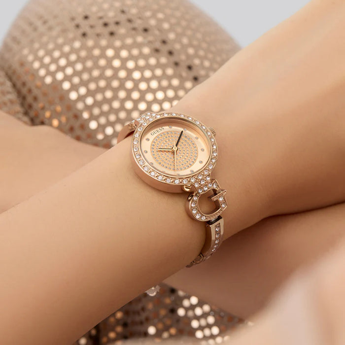 Gb Giselle Women Quartz Rose Gold Dial Analog Stainless Steel Watch Gw0929L3